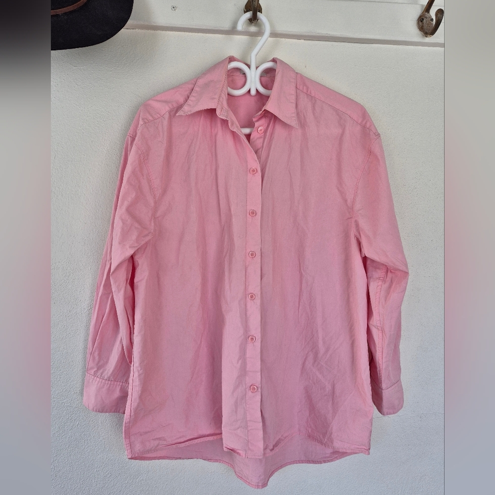Aritzia Babaton Oversized 100% Cotton Button Down Shirt XS